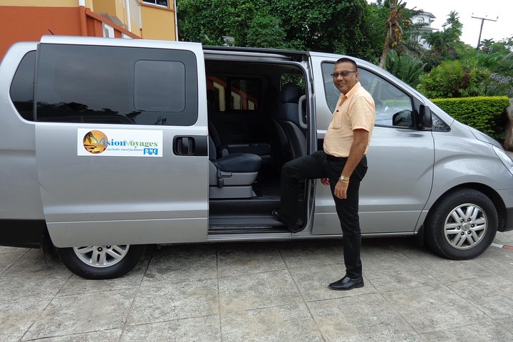Supplier photograph: Airport Taxi Transfers from Seychelles Airport to Mahé Ferry Terminal – Shared
