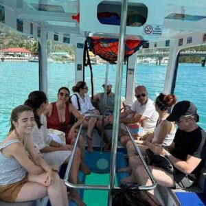 Supplier photograph: Private Full-Day Glass-Bottom Boat & Crystal Kayak Trip in Ste Anne Marine Park
