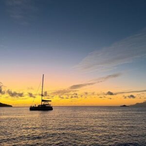 Supplier photograph: Private Sunset Cruise from Praslin Island
