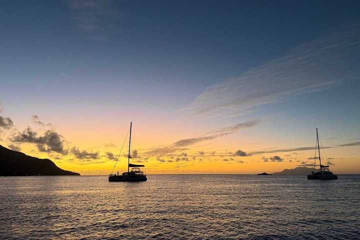 Supplier photograph: Private Sunset Cruise from Praslin Island