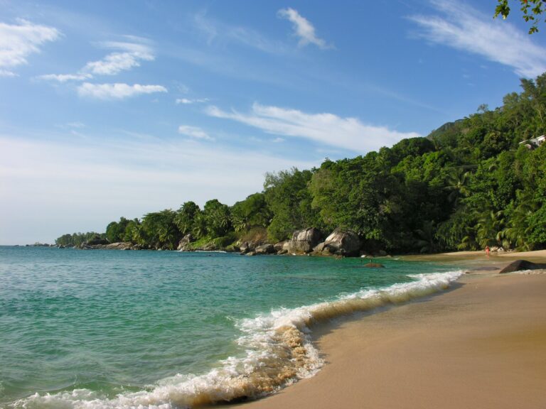 Die Nordwestküste bei Beau Vallon, Mahé