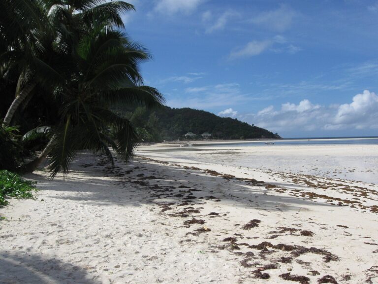 La plage de Grand Anse, dans l’ouest de Praslin