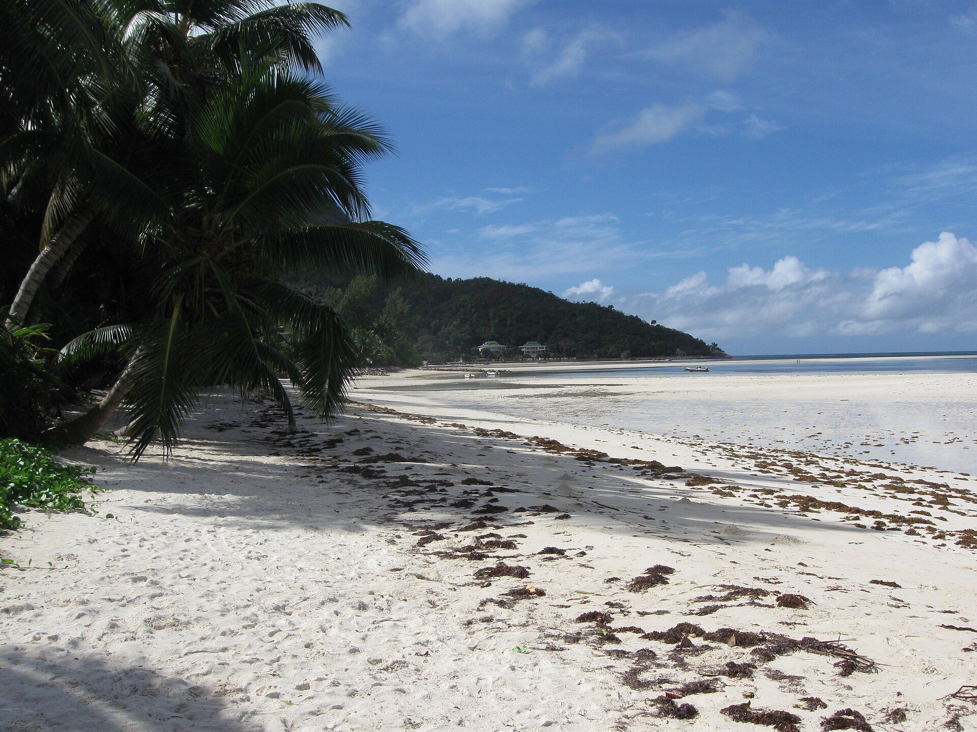 Grand Anse, Praslin: der Strand von Grand Anse an der Westküste von Praslin
