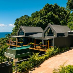 Maison Gaia Seychelles - staffed 5BR villa, infinity pool, ocean & sunset view, Seychelles: property photograph