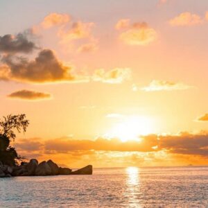 Supplier photograph: Shared Sunset Cruise from Praslin Island
